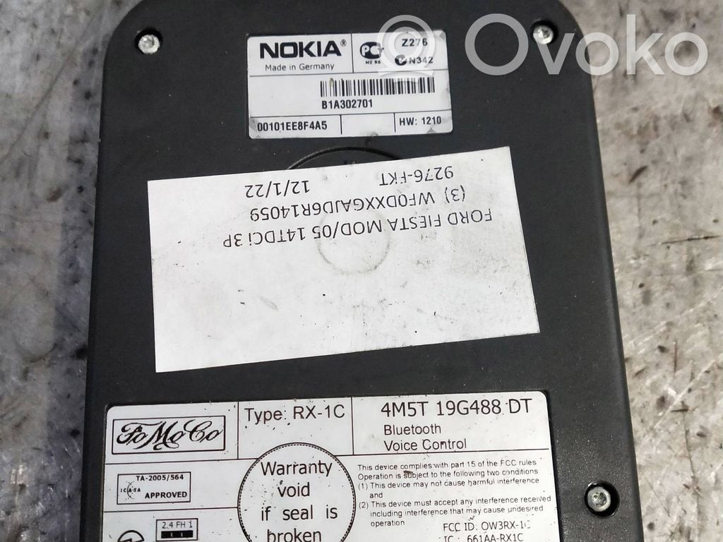 Ford Fiesta Other control units/modules 