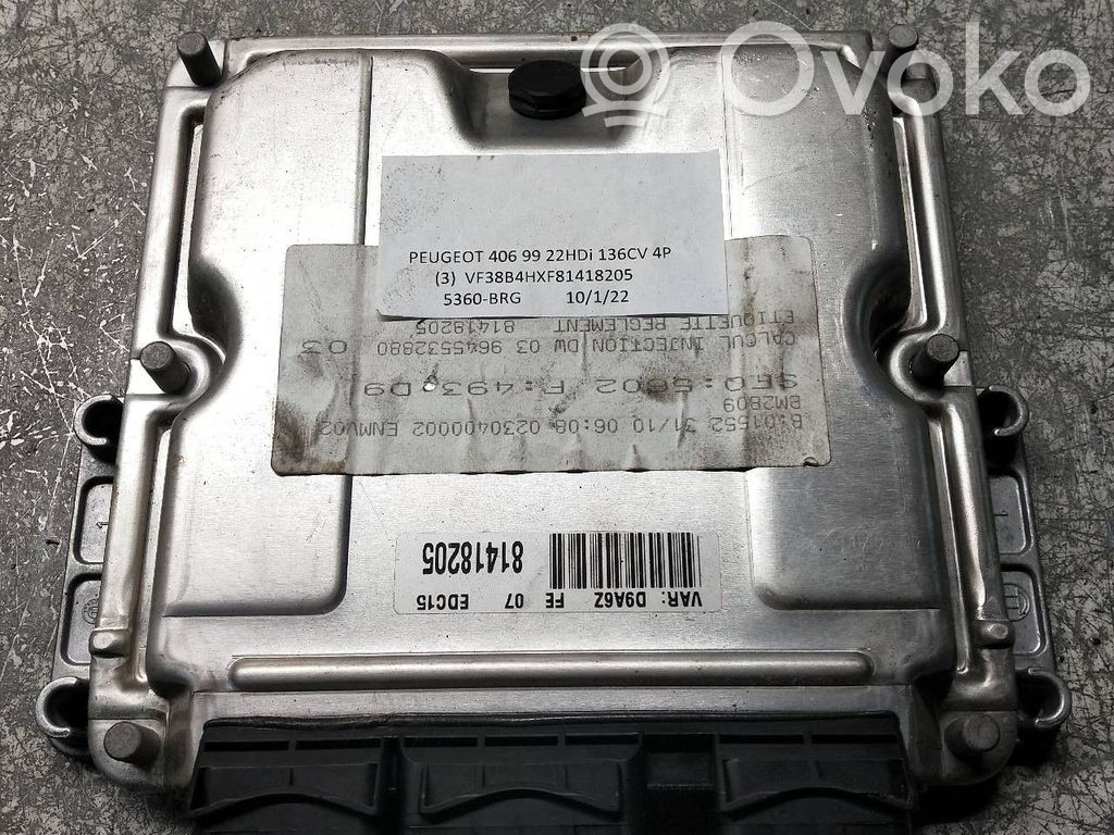 Peugeot 406 Engine control unit/module 