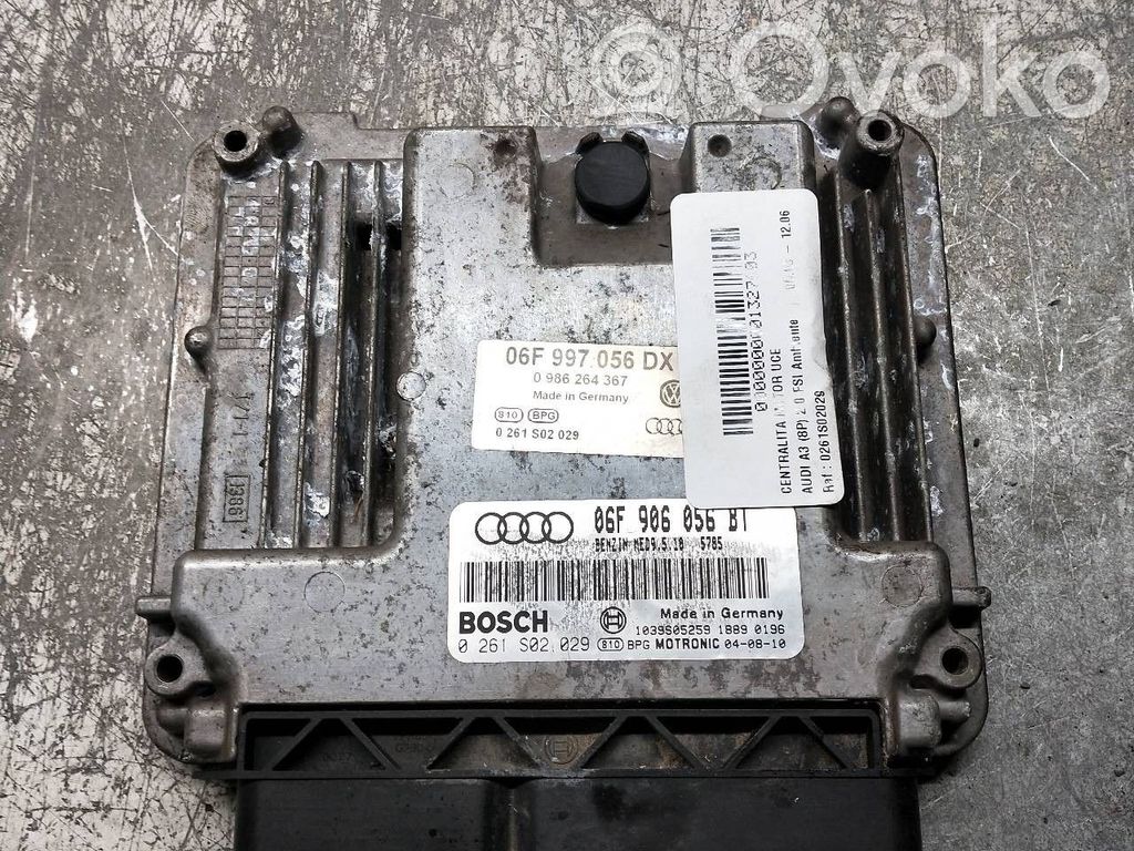 Audi A3 S3 8P Engine control unit/module 