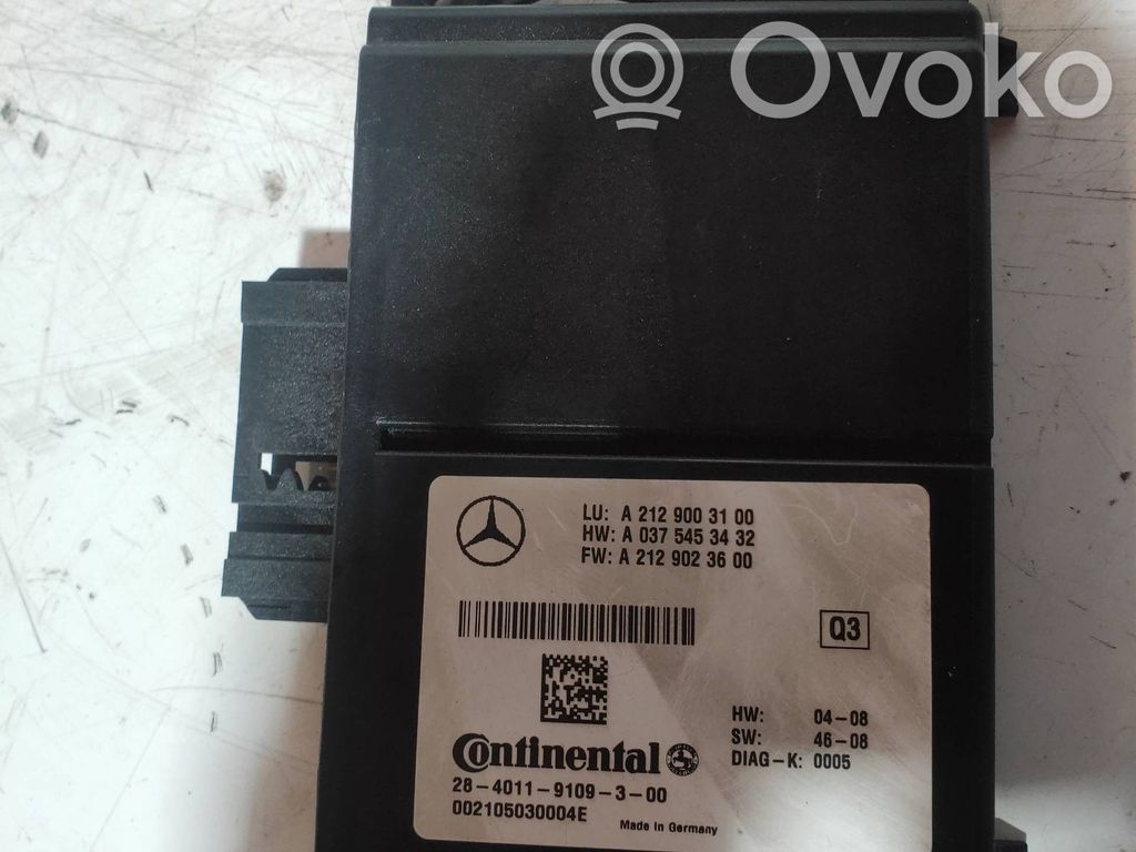 Autres unités de commande / modules   A2129003100,A0375453432,A2129023600