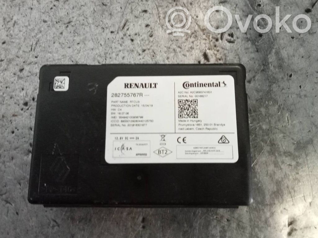 Renault Zoe Autres unités de commande / modules 