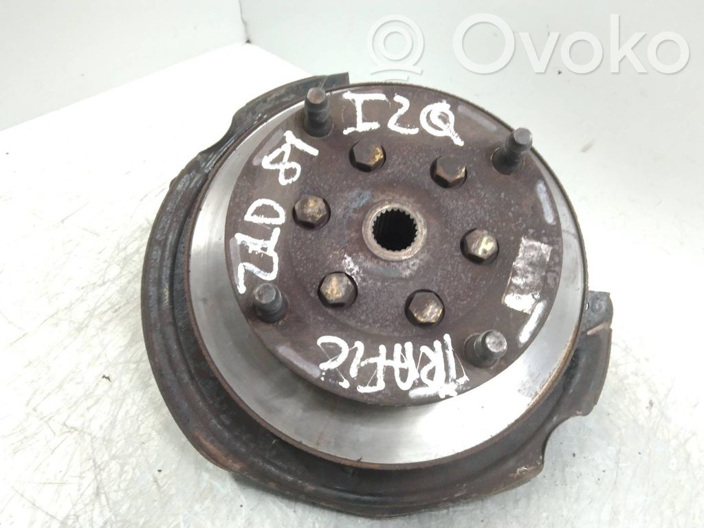 Front wheel hub spindle knuckle