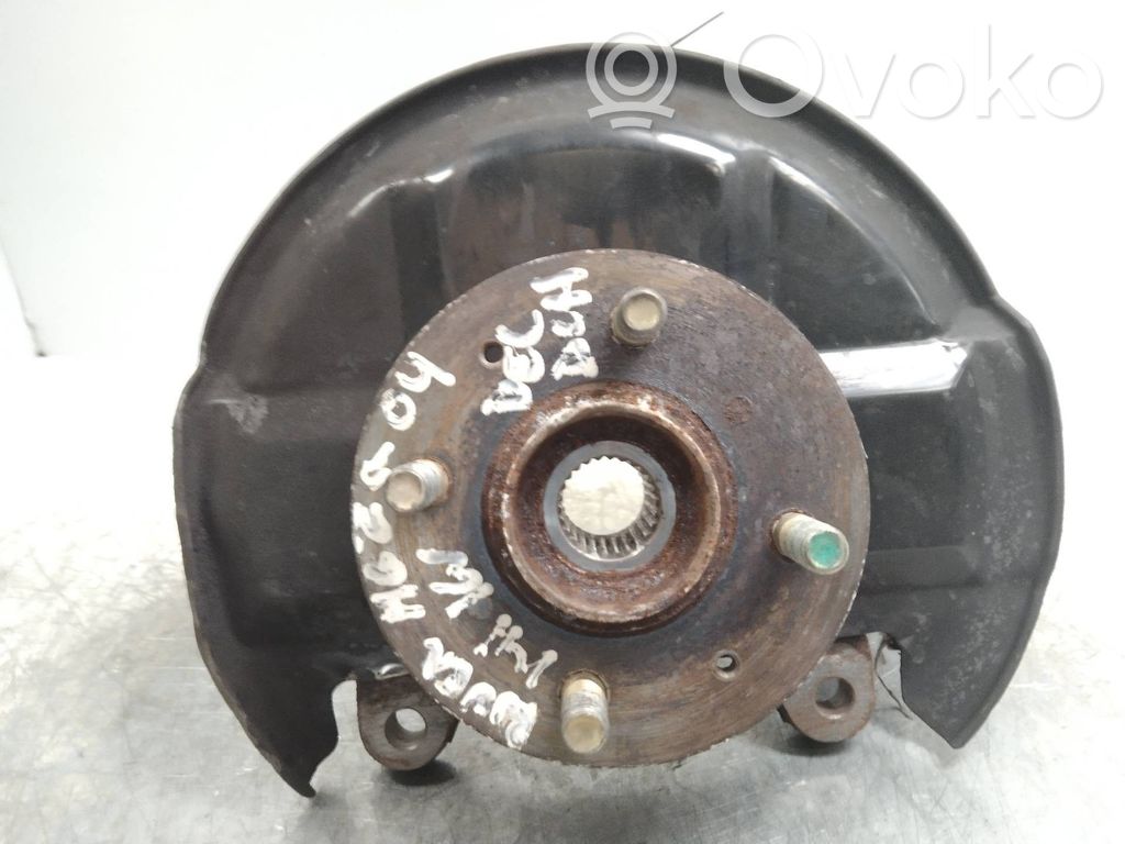 Front wheel hub spindle knuckle