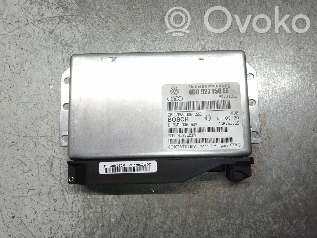 Audi A8 S8 D2 4D Gearbox control unit/module 