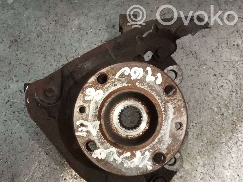Front wheel hub spindle knuckle