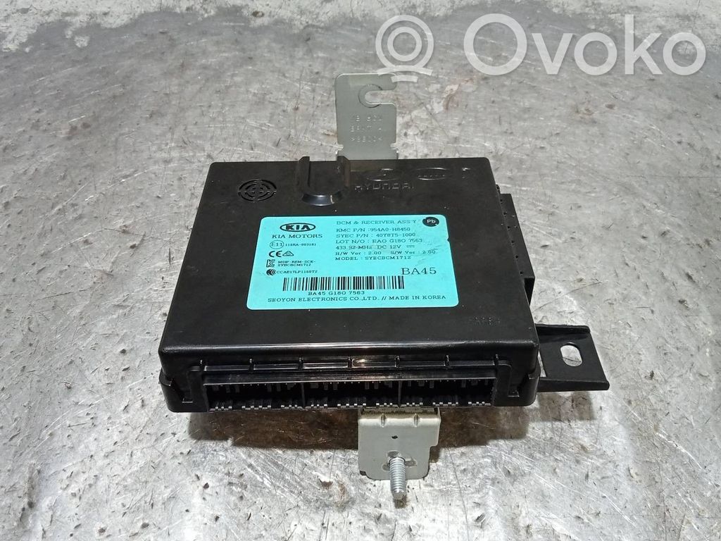 Other control units/modules   954A0H8450