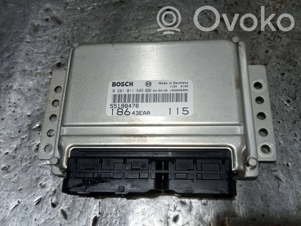 Fiat Multipla Engine control unit/module 