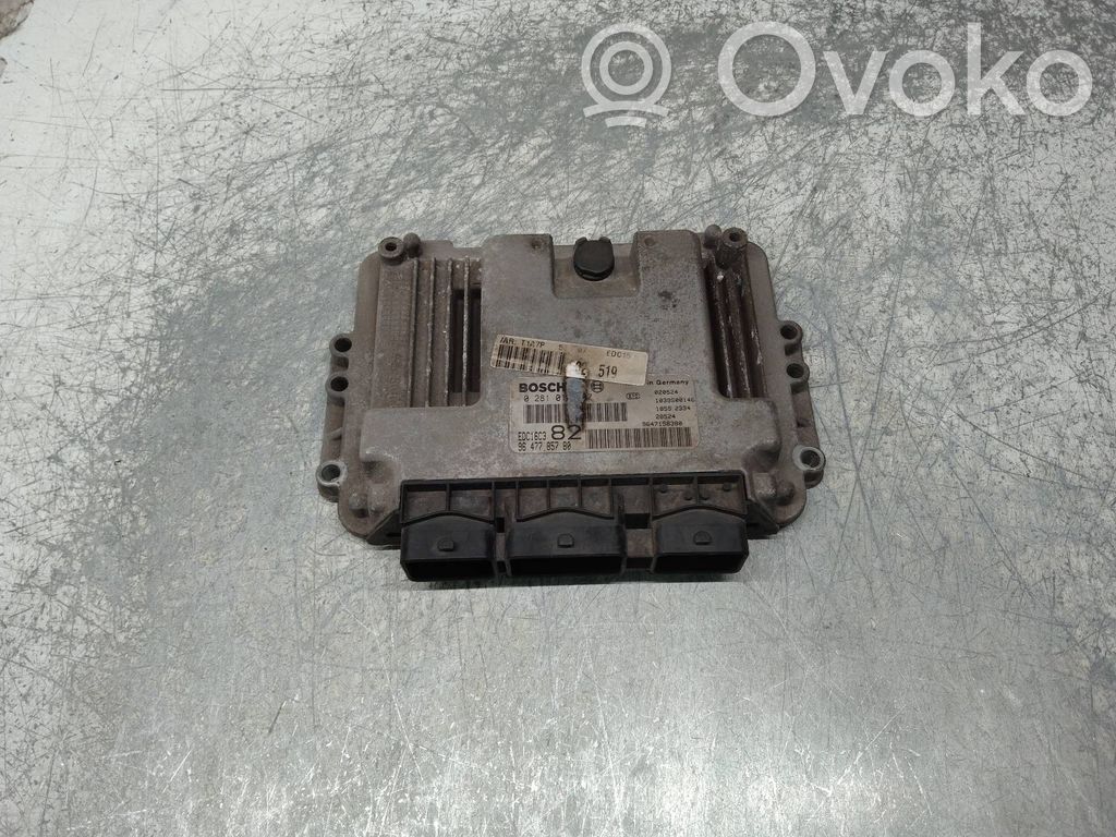 Engine control unit/module   0281010707,9647785780,EDC16C382