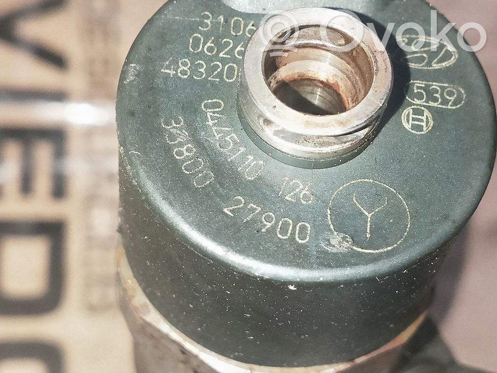 Inyector de combustible   0445110126