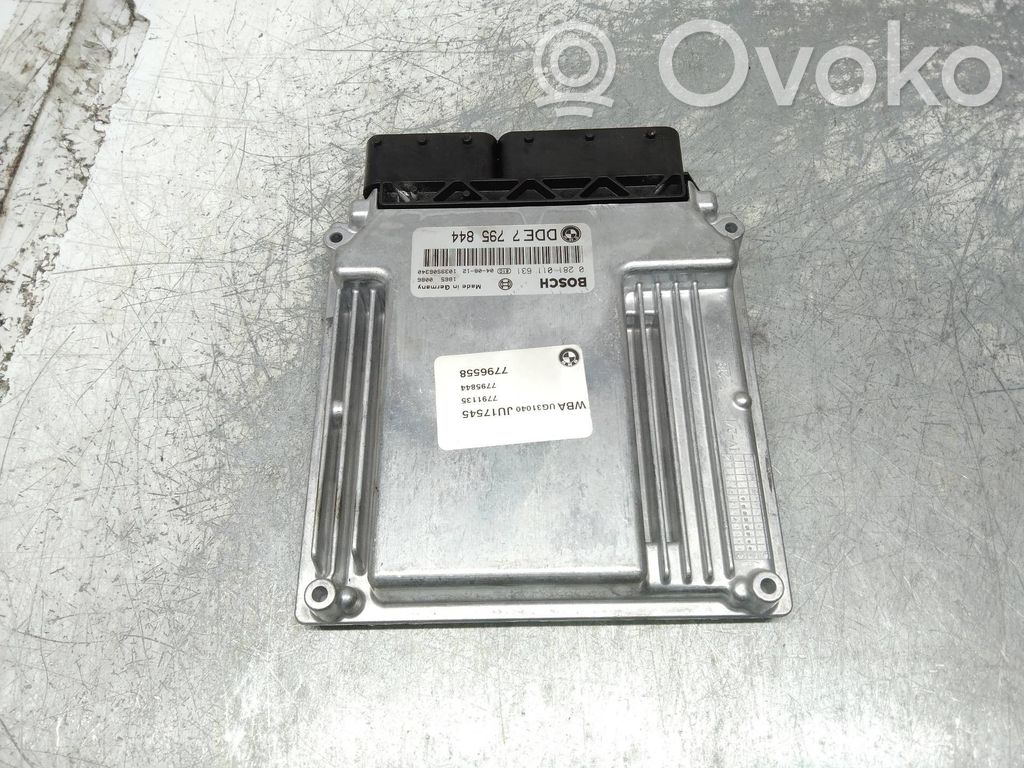 Engine control unit/module   0281011631,DDE7795844