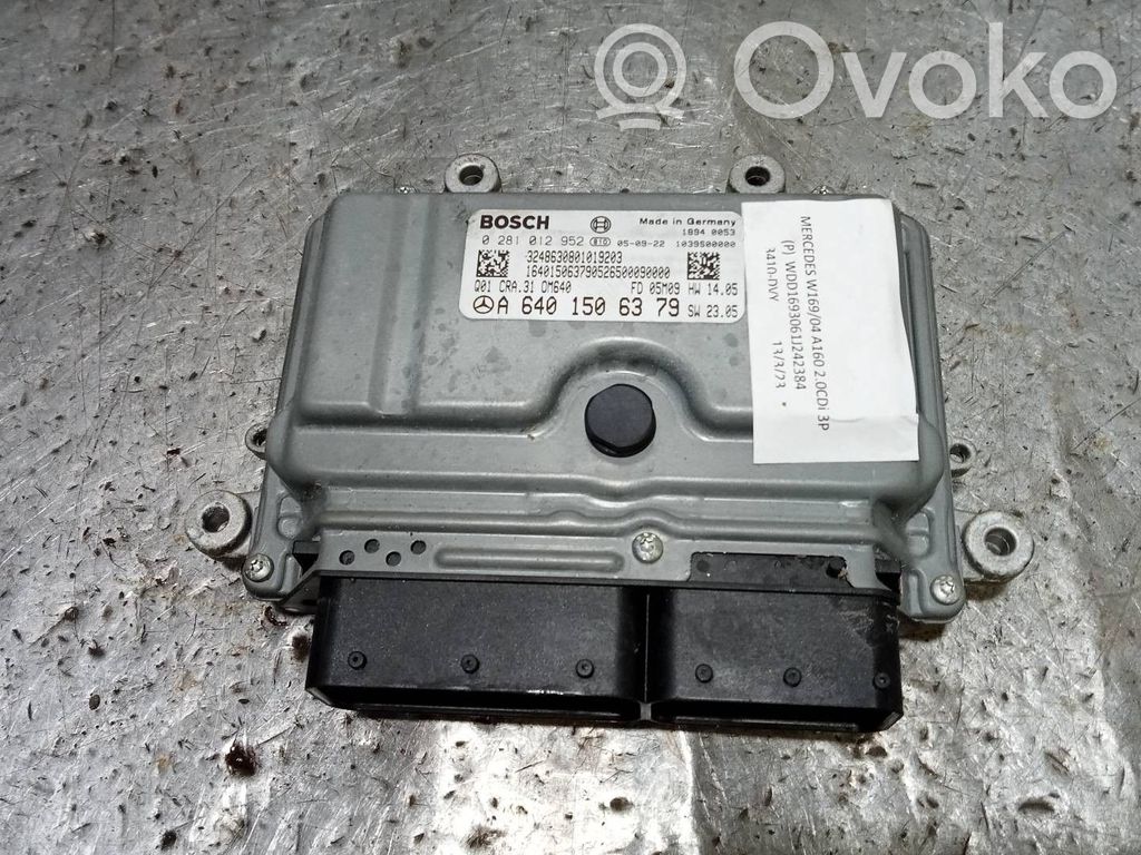 Mercedes-Benz A W169 Motorsteuergerät/-modul 