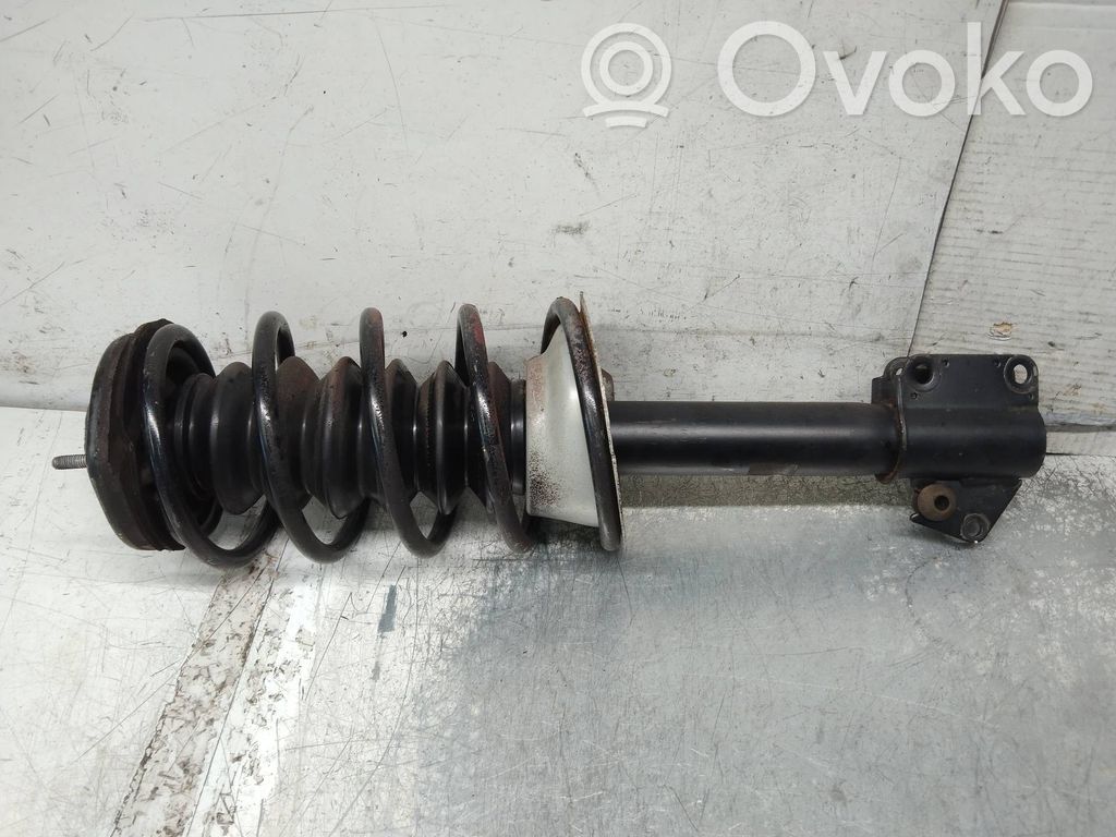 Front shock absorber with coil spring