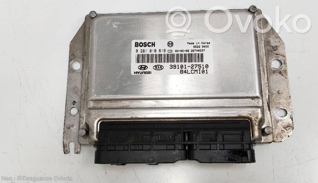 Hyundai Accent Engine control unit/module 