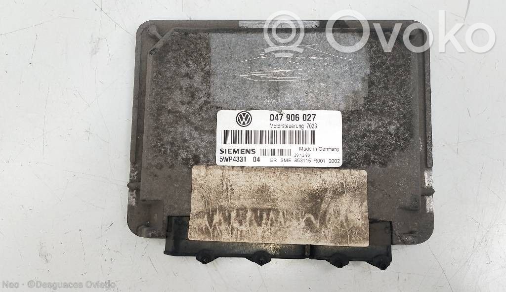 Engine control unit/module   5WP433104,047906027
