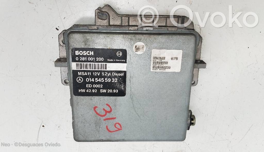 Mercedes-Benz C W202 Engine control unit/module 