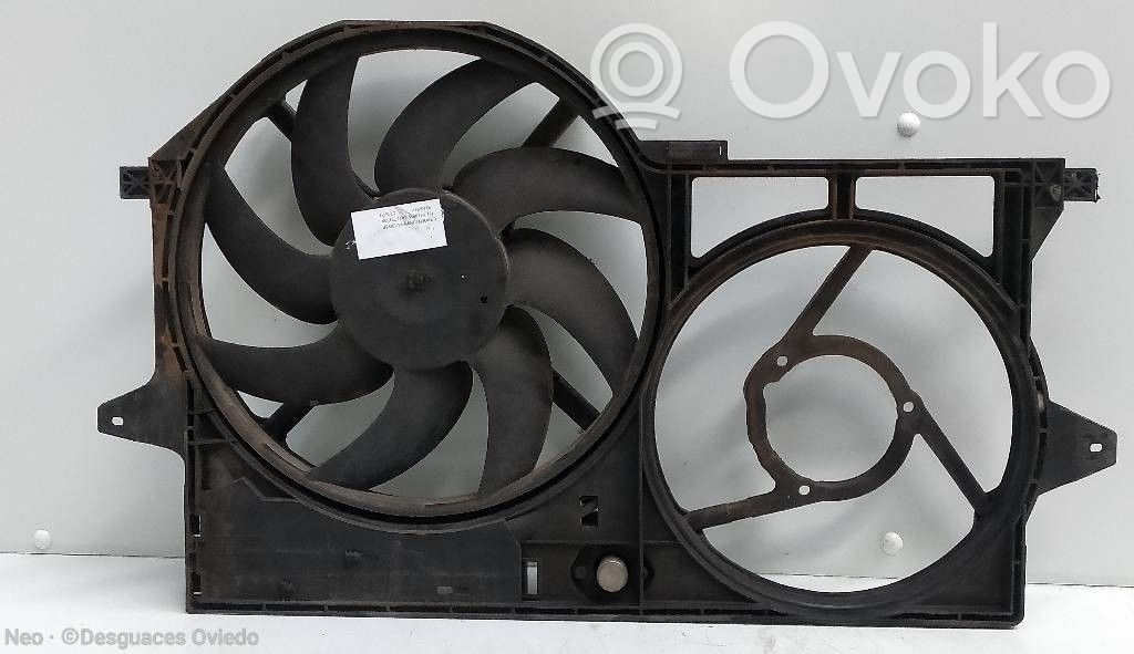 Electric radiator cooling fan
