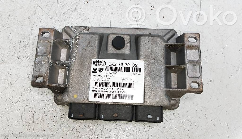 Engine control unit/module   9656304480,16711074