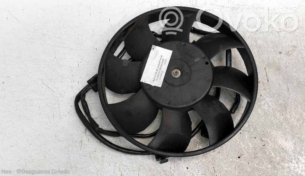 Elektrisks radiatoru ventilators