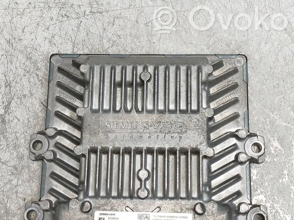 Citroen C4 I Picasso Unitate/modul de control motor 