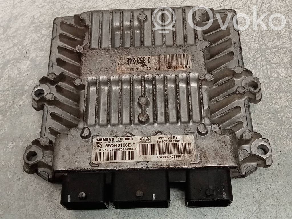 Citroen Xsara Engine control unit/module 