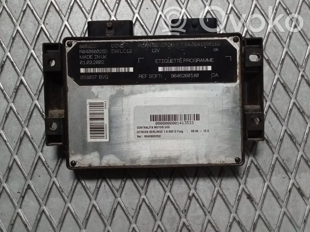 Citroen Berlingo Engine control unit/module 
