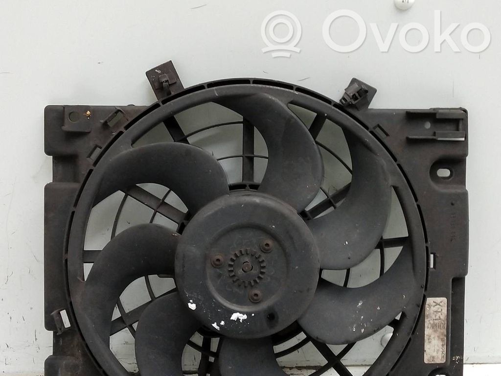 Opel Astra G Elektrinis radiatorių ventiliatorius 