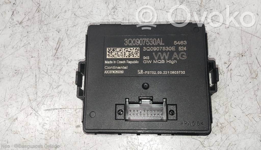 Sonstige Steuergeräte / Module   3Q0907530AL,A3C0700260350