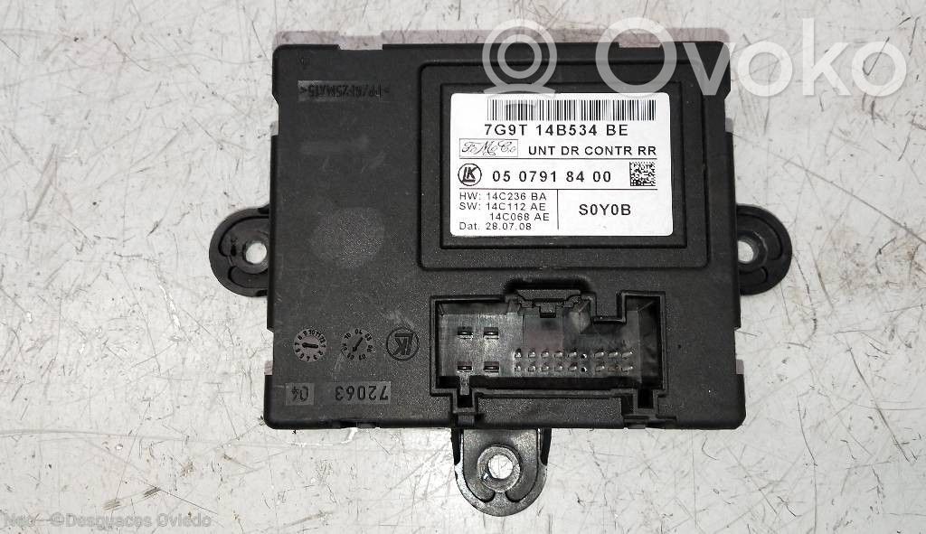 Other control units/modules   7G9T14B534BE,0507918400