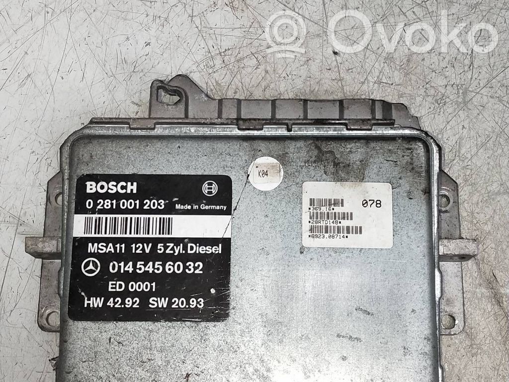 Mercedes-Benz C W202 Unitate/modul de control motor 
