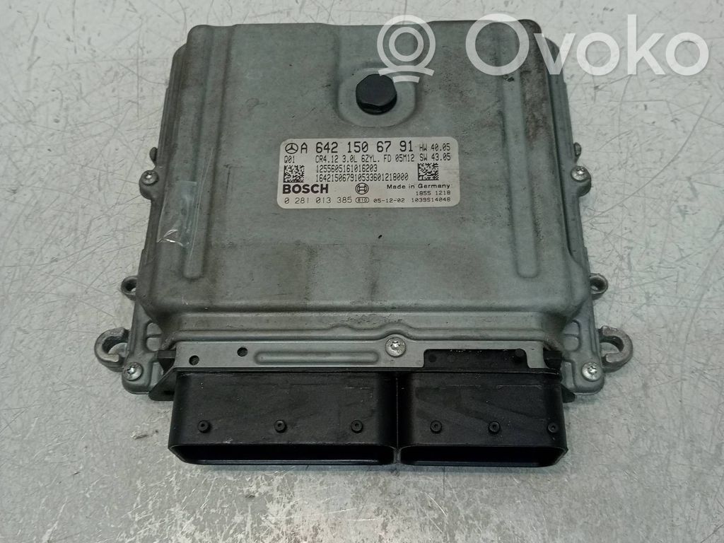 Mercedes-Benz R W251 Unitate/modul de control motor 