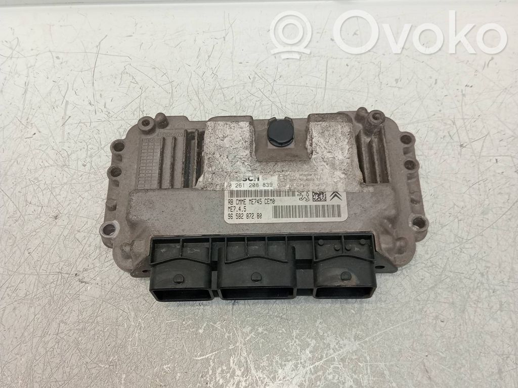 Peugeot 206 Engine control unit/module 