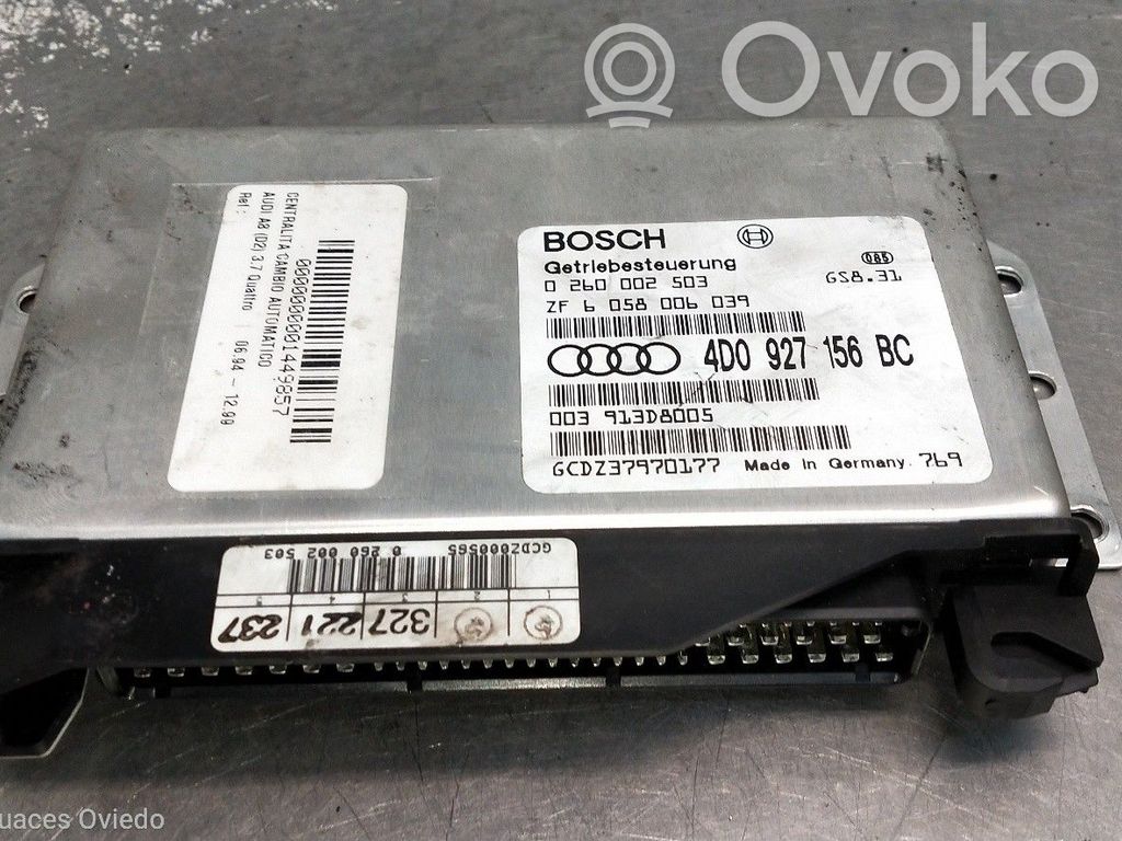 Audi A8 S8 D2 4D Gearbox control unit/module 