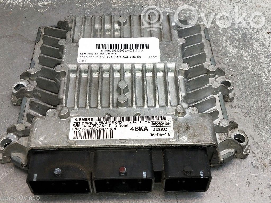 Ford Focus Engine control unit/module 