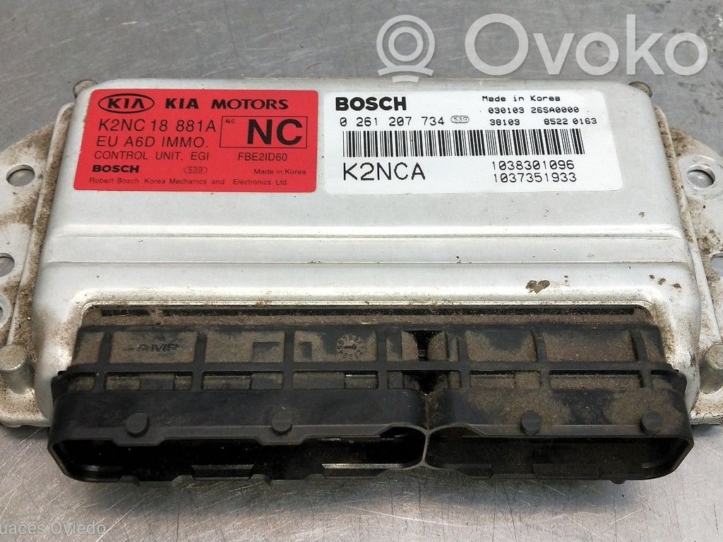 KIA Shuma Engine control unit/module 