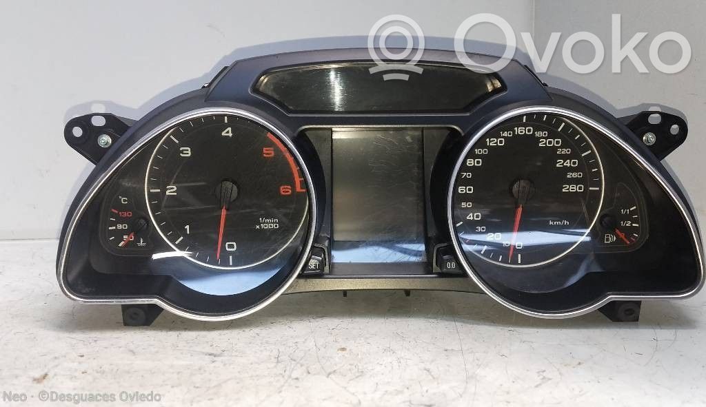 Audi A5 8T 8F Speedometer (instrument cluster) 