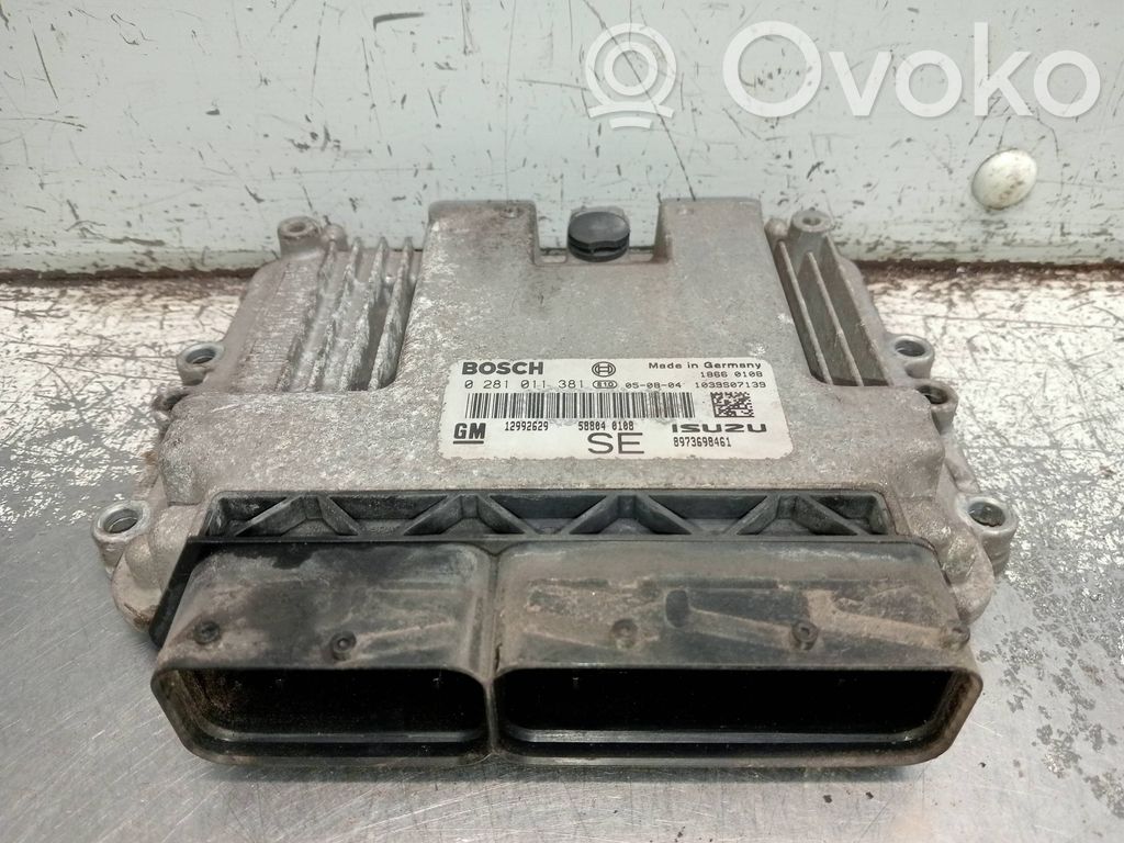 Opel Astra G Unidad de control/módulo del motor 