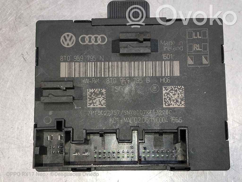 Other control units/modules   8T0959795N