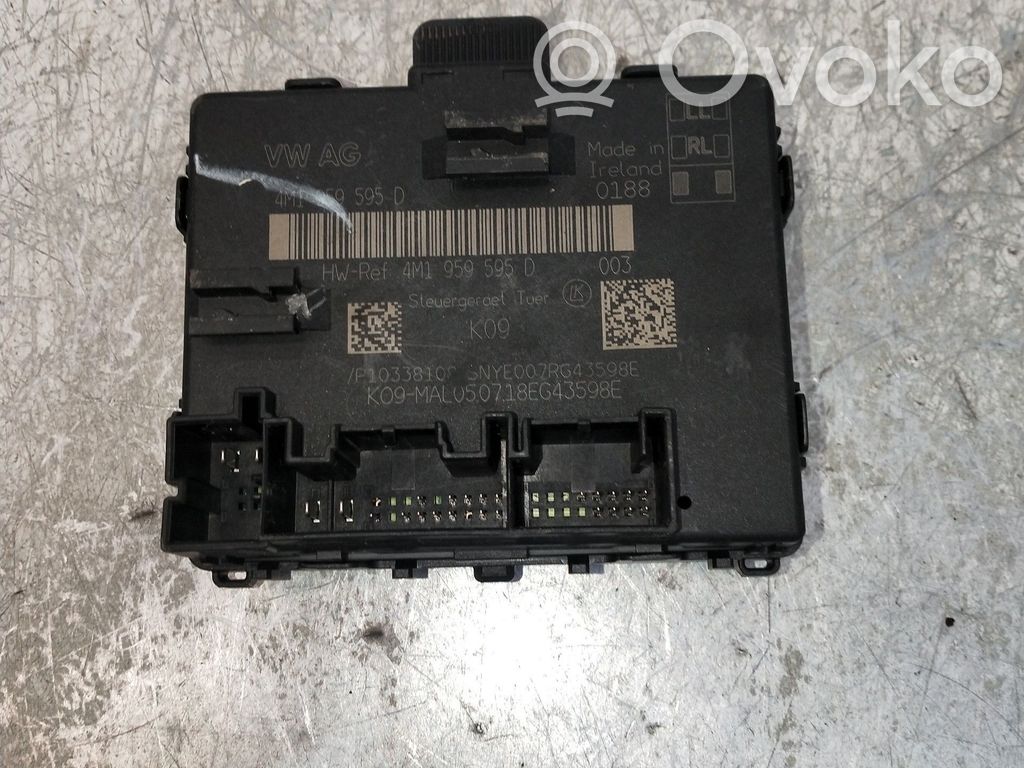 Other control units/modules   4M1959595D
