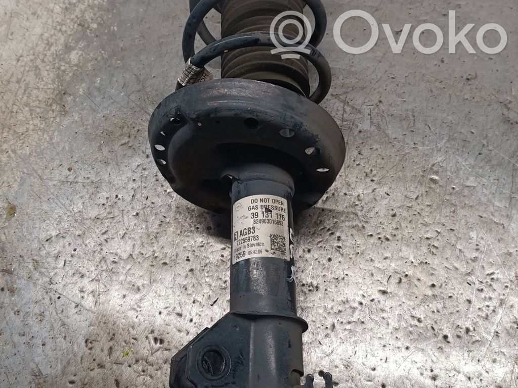 Opel Astra J Amortyzator osi przedniej ze sprężyną 