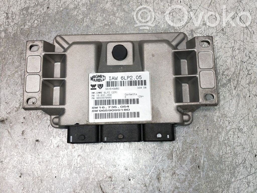Engine control unit/module   9653979480,SW9659099180,SW16735054