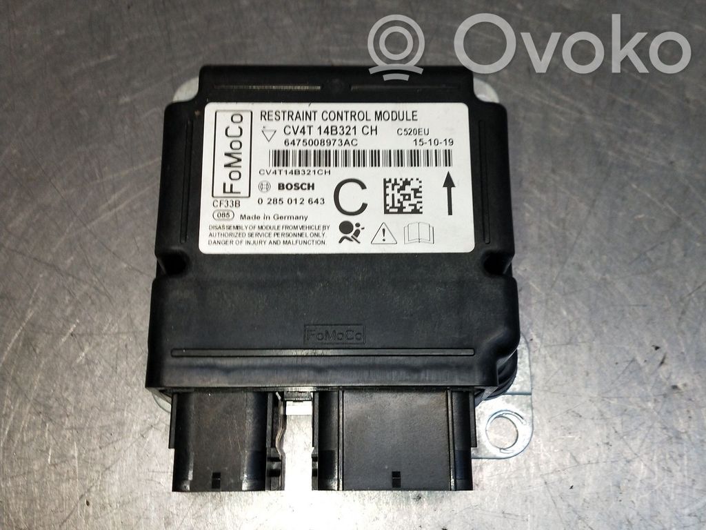 Other control units/modules   CV4T14B321CH