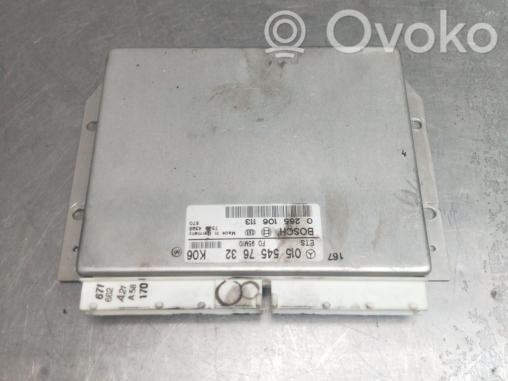 Unidad de control/módulo del ABS   0155457632