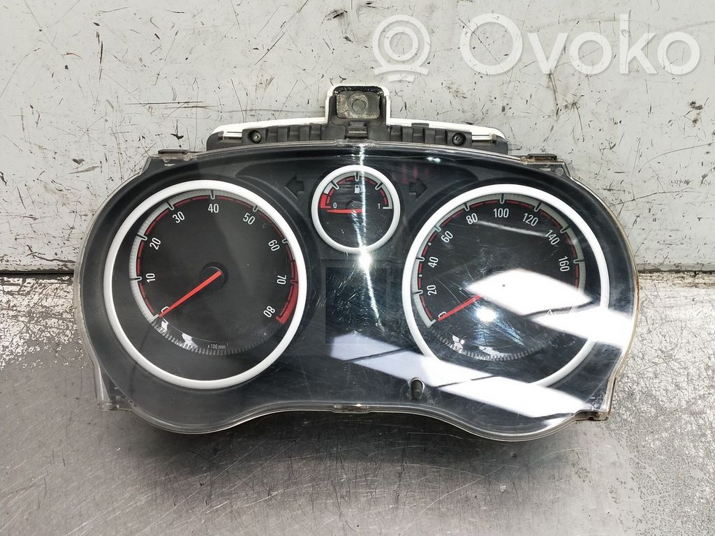 Opel Corsa C Tachimetro (quadro strumenti) 