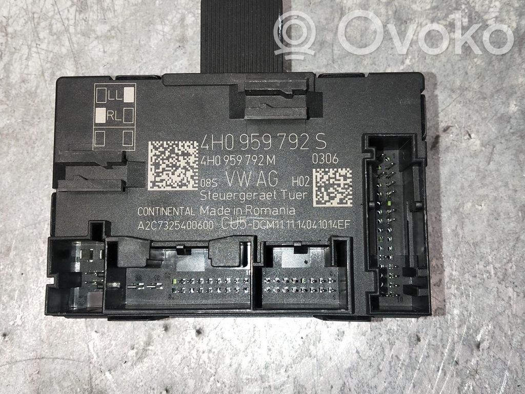 Autres unités de commande / modules   4H0959792S,4H0959792M,A2C7325400600