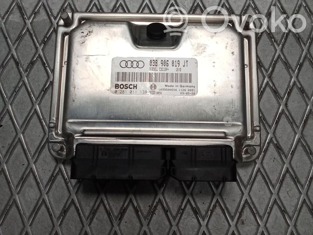 Engine control unit/module   0281011138,038906019JT
