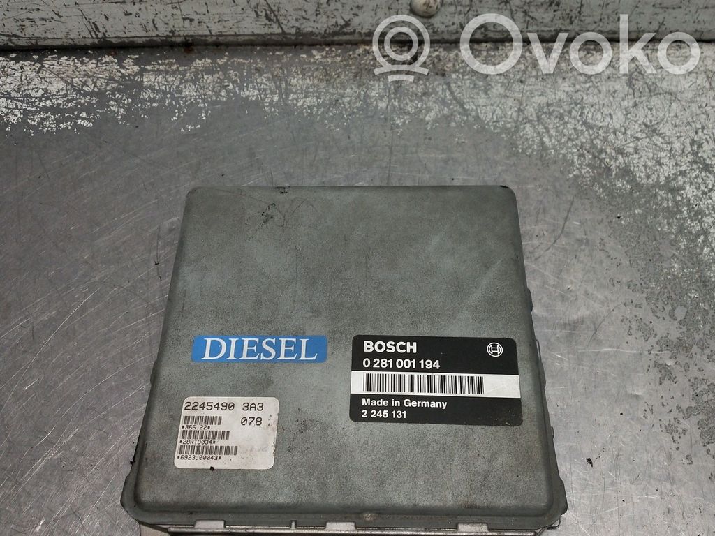 BMW 3 E30 Engine control unit/module 