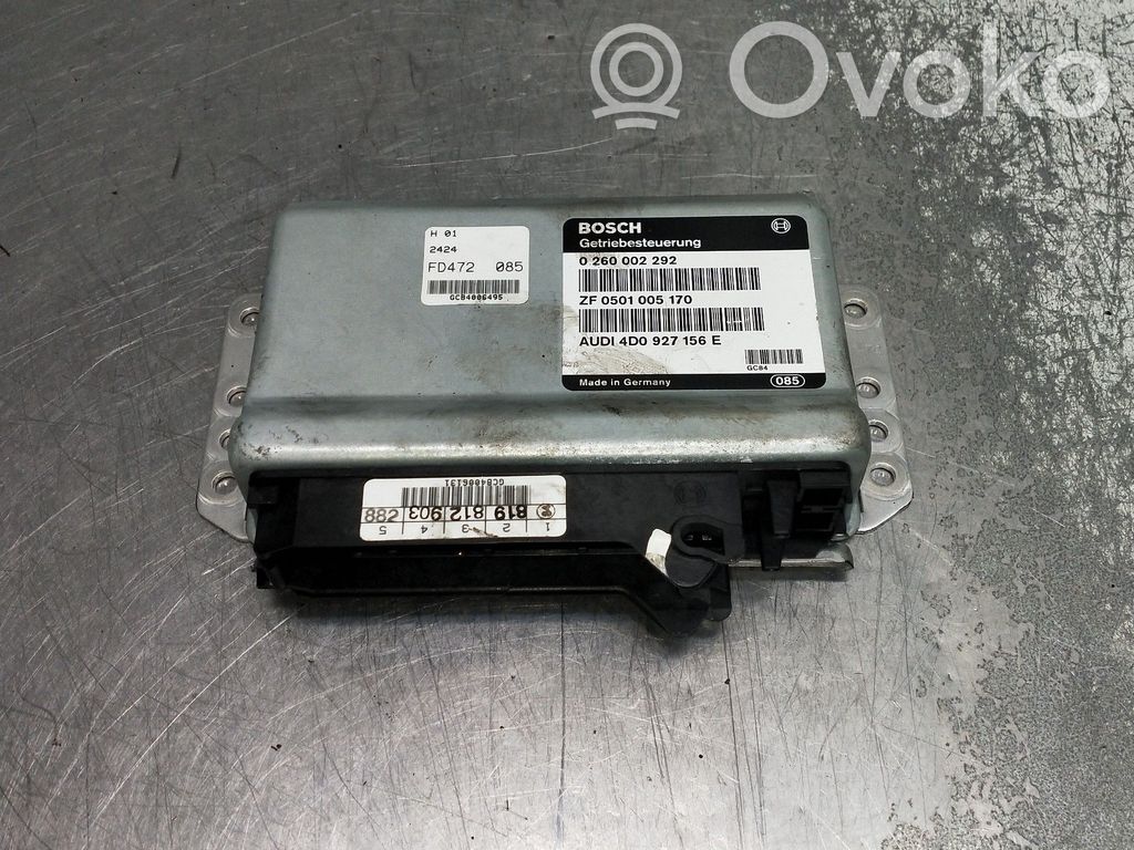 Audi A8 S8 D2 4D Gearbox control unit/module 