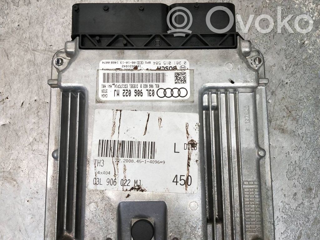 Engine control unit/module   0281015584,03L906022,EFC17CP14