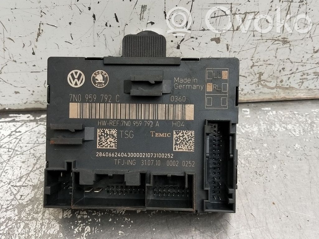 Seat Alhambra (Mk1) Other control units/modules 