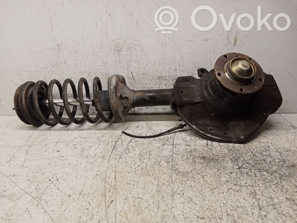 Front wheel hub spindle knuckle